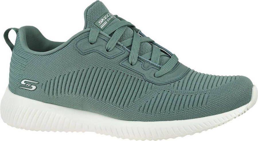 Skechers Sneakers BOBS SQUAD TOUGH TALK met skech-knit vrijetijdsschoen lage schoen veterschoen