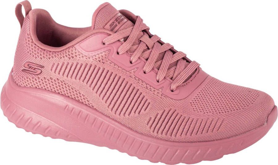 Skechers Bobs Squad Chaos Face Off 117209-RAS Vrouwen Roze Sneakers