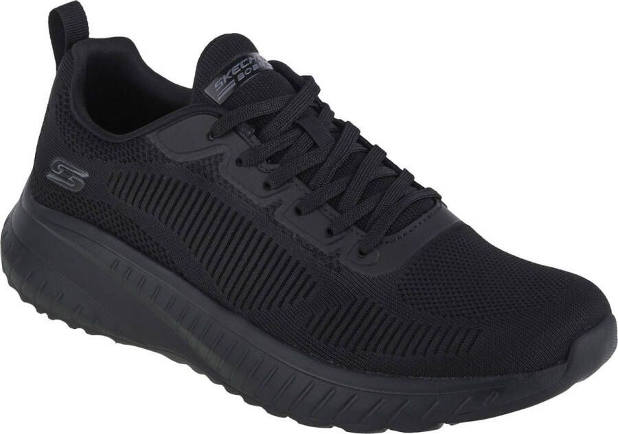 Skechers Sneakers BOBS SQUAD CHAOS in monochrome look vrijetijdsschoen halfschoen veterschoen