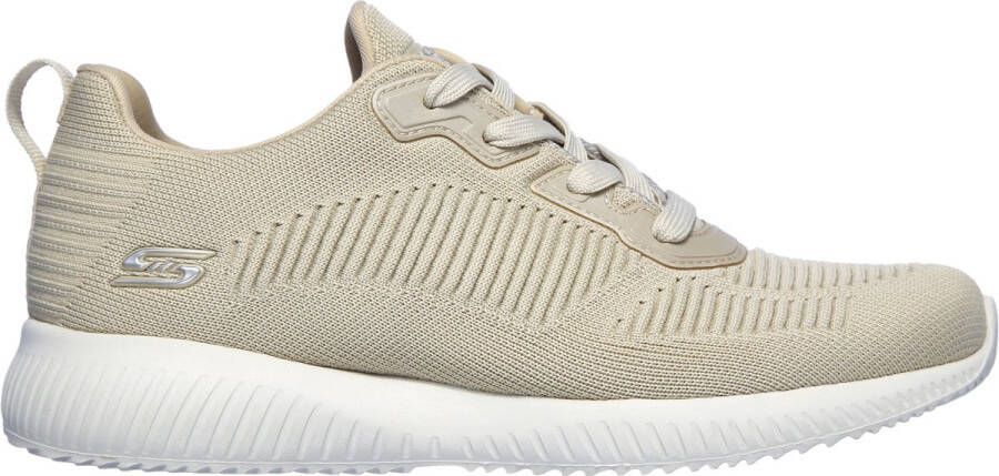 Skechers Sneakers BOBS SQUAD TOUGH TALK met skech-knit vrijetijdsschoen lage schoen veterschoen