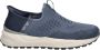 Skechers Blauwe Slip-On Sneaker met Gespikkelde Zool Blue Heren - Thumbnail 1