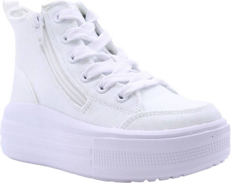 Skechers Hyperlift Meisjes Sneakers Wit