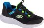 Skechers Slip-Ins: Bounder Brisk-Burst 403822L-BBLM voor meisje Zwart Sneakers Sportschoenen - Thumbnail 1