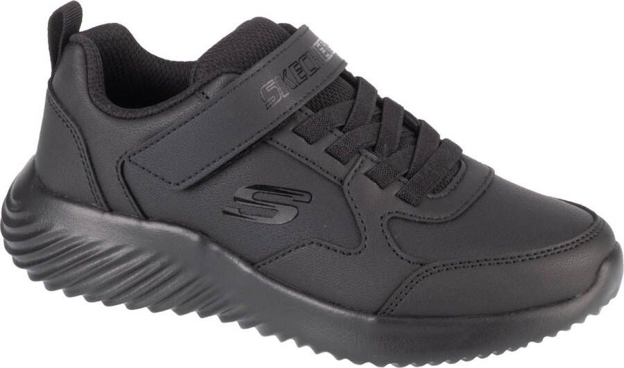 Skechers Bounder Power Study 405626L-BBK voor een jongen Zwart Sneakers Sportschoenen