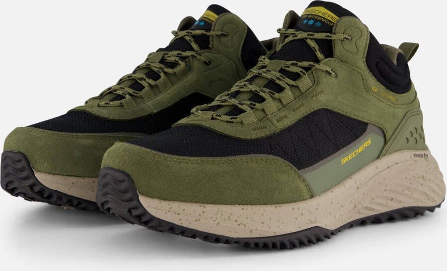 Skechers Bounder Rse Heren Sneakers Grijs Groen