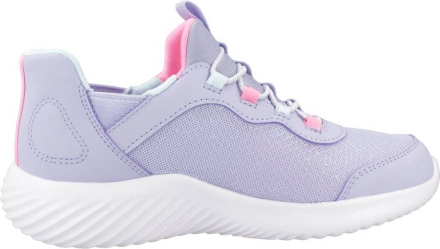 Skechers Slip-Ins: Bounder Simple Cut 303585L-LAV voor meisje Purper Sneakers Sportschoenen