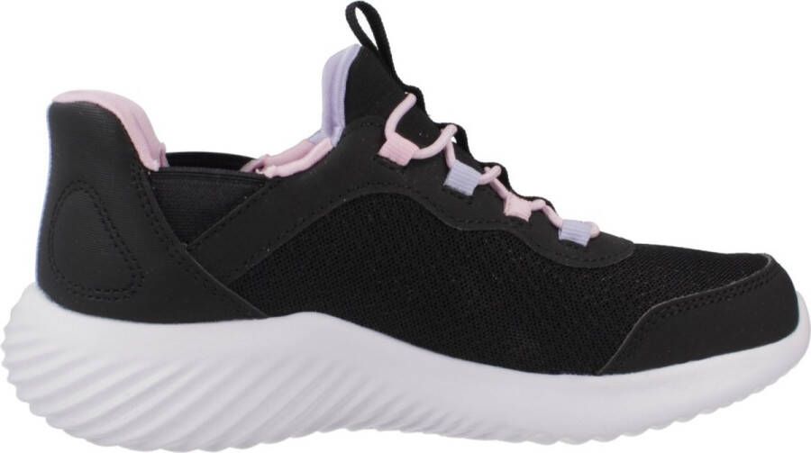 Skechers Slip-Ins: Bounder Simple Cut 303585L-BLK voor meisje Zwart Sneakers Sportschoenen