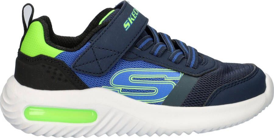 Skechers Bounder-Tech Ultravoid 403723L-NVLM voor een jongen Marineblauw Sneakers Sportschoenen