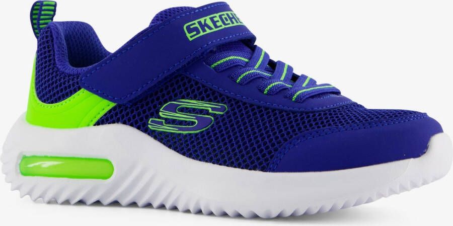 Skechers bounder-tech hardloopschoenen blauw kinderen