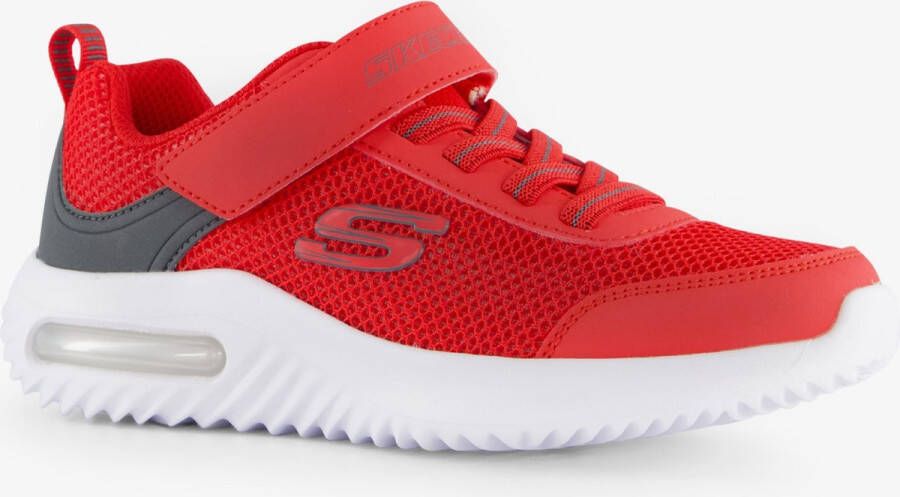 Skechers bounder-tech hardloopschoenen rood kinderen