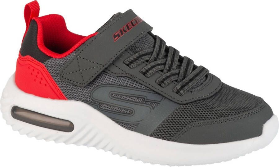 Skechers Bounder-Tech Ultravoid 403723L-CCRD voor een jongen Grijs Sneakers Sportschoenen