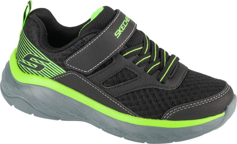 Skechers Boundless 403718L-BKLM voor een jongen Zwart Sneakers Sportschoenen