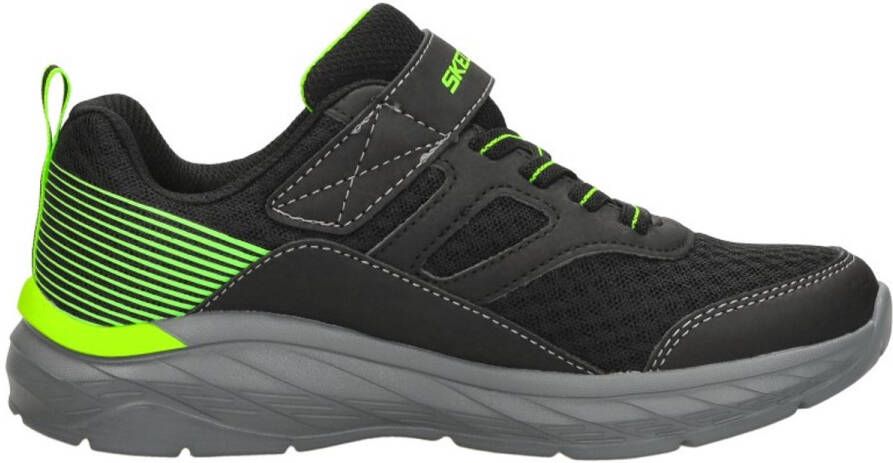 Skechers Boundless 403718L-BKLM voor een jongen Zwart Sneakers Sportschoenen