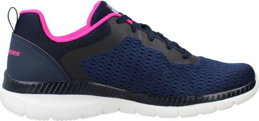 Skechers Sneakers BOUNTIFUL QUICK PATH met gepolsterde binnenzool vrijetijdsschoen halfschoen veterschoen