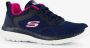 Skechers Bountiful-Quick Path 12607-NVHP Vrouwen Marineblauw Sneakers Sportschoenen - Thumbnail 7