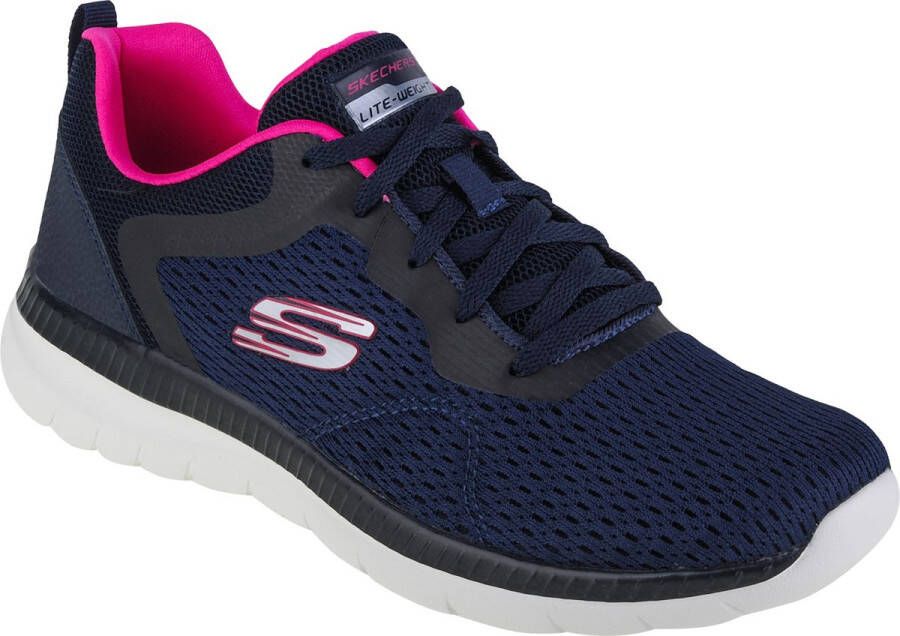 Skechers Bountiful Quick Path dames sneakers Blauw Extra comfort Memory Foam