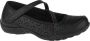 Skechers Breathe Easy Playground Popp 82277L-BBK voor meisje Zwart Sportschoenen - Thumbnail 1