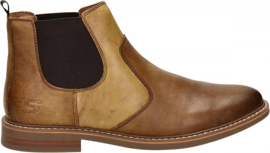 Skechers Breghman Morago veterboots cognac