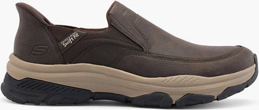 Skechers Bruine IZAIAH FARLEN instapper