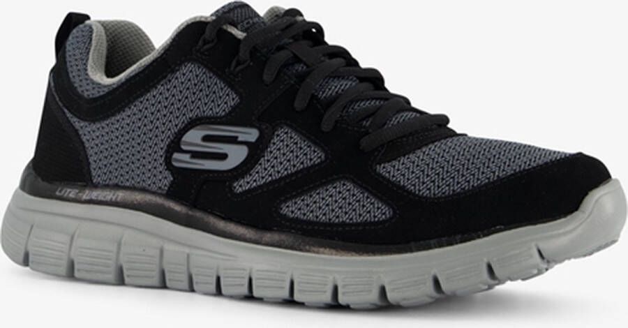 Skechers Burns-Agoura heren sneakers grijs Extra comfort Memory Foam