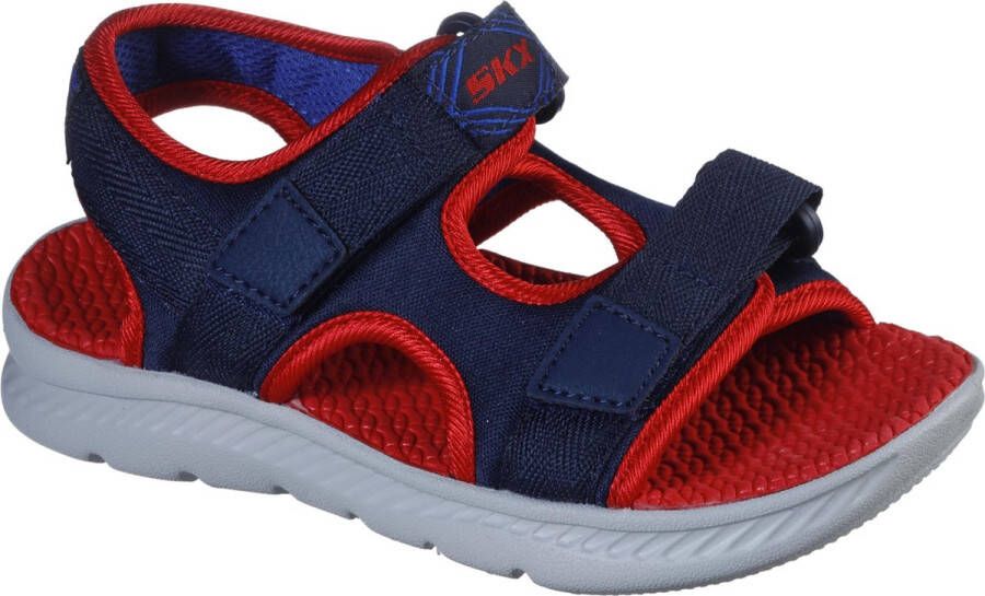 Skechers 34 C Flex Sandal 2.0 Hydrowaves Jongens Sandalen Blauw - Foto 1