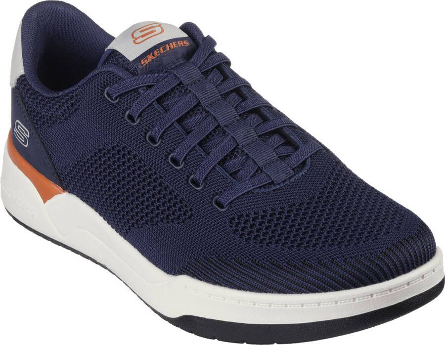 Skechers Corliss Dorset Heren Sneakers 210793 NVY Donkerblauw