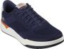 Skechers Corliss Dorset Heren Sneakers 210793 NVY Donkerblauw - Thumbnail 1