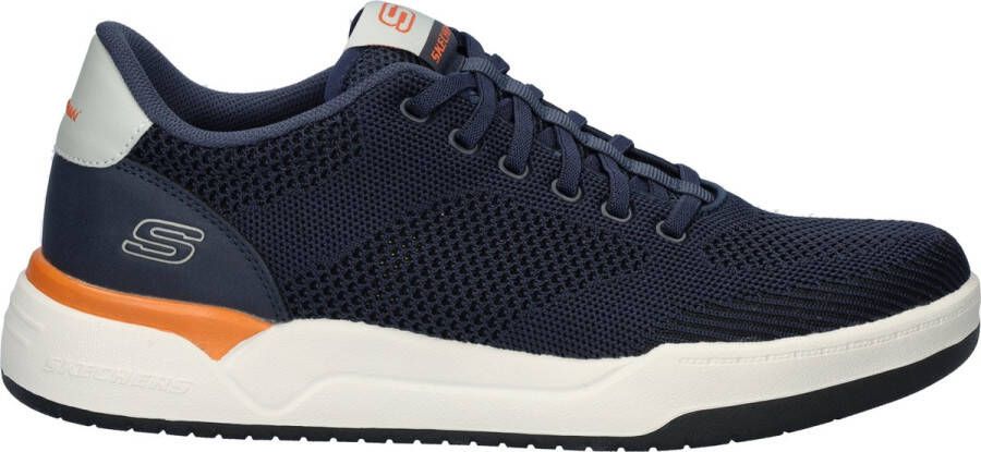 Skechers Comfortabele Casual Sneaker met Memory Foam Blue Heren