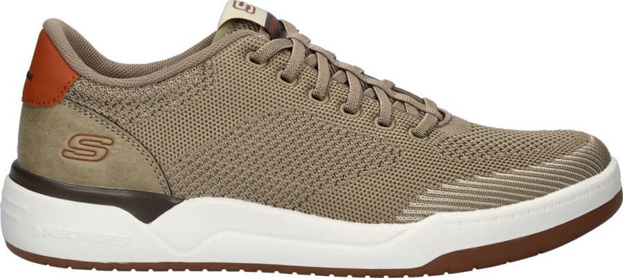 Skechers Corliss Dorset Heren Sneakers Taupe