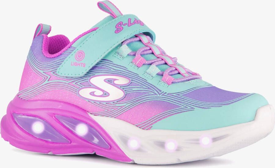 Skechers Cosmic Glow meisjes sneakers met lichtjes Roze