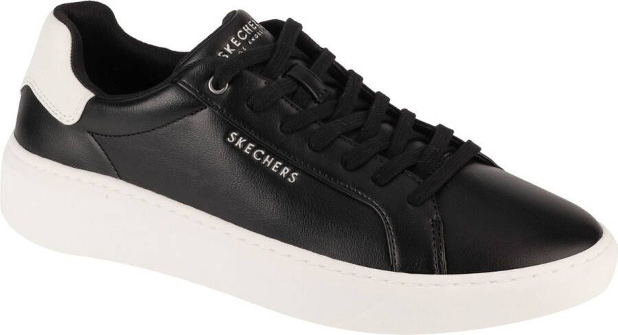 Skechers Court Break Suit Sneaker 183175-BLK Mannen Zwart Sneakers