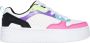 Skechers Court High Classic Crush Unisex Sneakers Wit Zwart Multicolour - Thumbnail 1