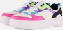 Skechers Court High sneakers wit roze zwart Meisjes Imitatieleer Meerkleurig 30 - Thumbnail 2