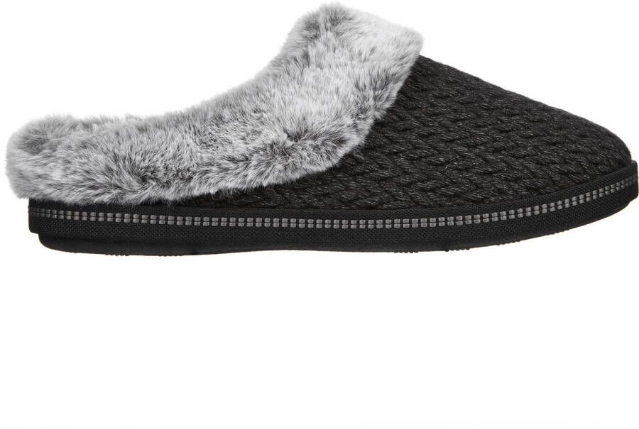 Skechers COZY CAMPFIRE COZY TIMES dames pantoffels Zwart