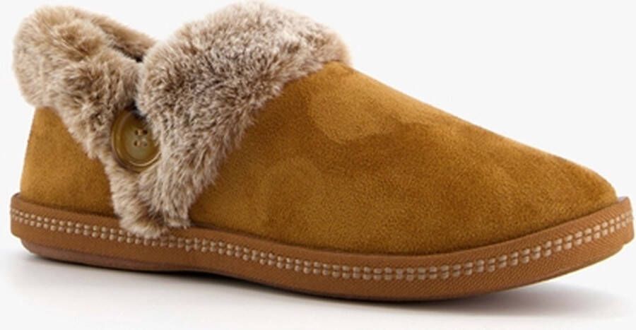 Skechers Cozy Campfire gevoerde dames pantoffels Bruin Maat Extra comfort Memory Foam38 - Foto 1