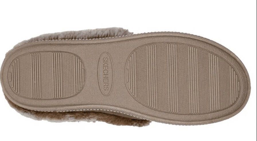 Skechers Cozy Campfire Taupe Pantoffel