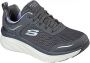 Skechers D'Lux Walker-Infinite Motion 149023-CCLV Vrouwen Grijs Sneakers Sportschoenen - Thumbnail 1