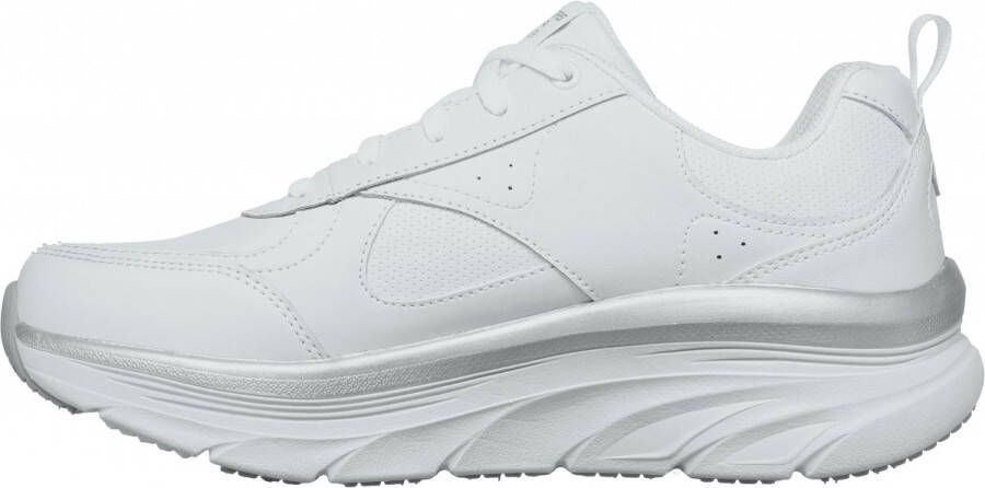 Skechers D LUX WALKER-TIMELESS PATH White Silver