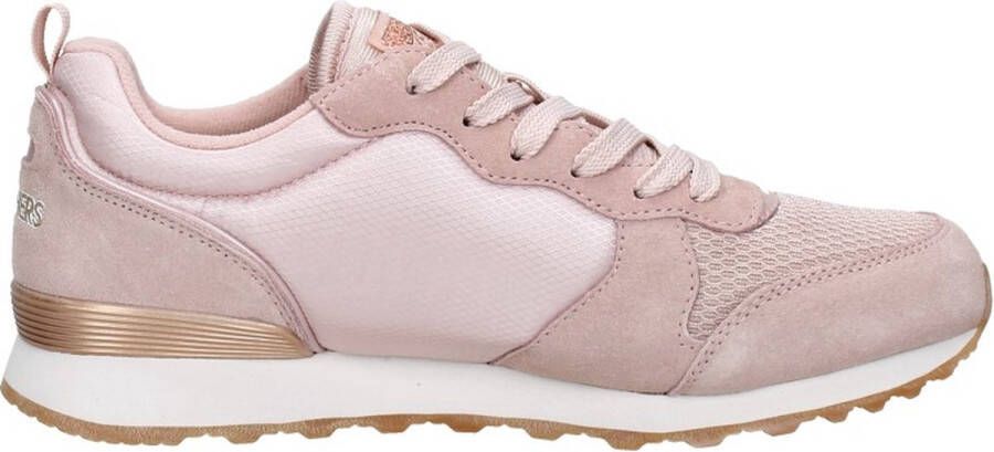 Skechers Sneakers GoldN Gurl Vrijetijdsschoen halfschoen veterschoen met air-cooled memory foam