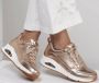 Skechers Uno Metallixs Sneakers Laag Rosé-goud - Thumbnail 1