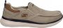 Skechers Delson 2.0 Larwin heren instappers beige - Thumbnail 1