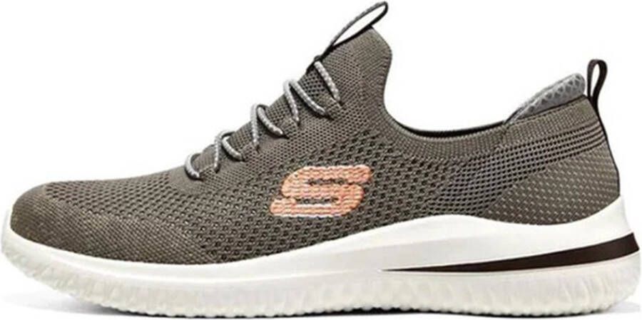 Skechers Delson 3.0 MENDON herensneaker 210574 taupe