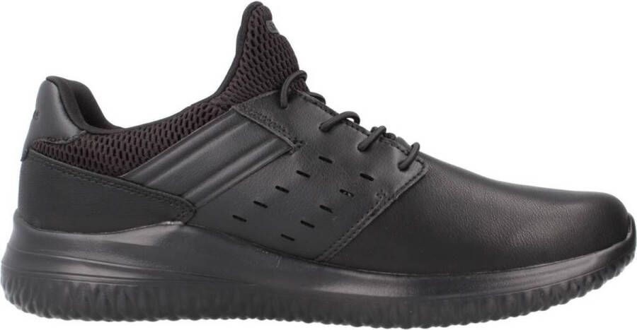 Skechers Stijlvolle Casual Sneakers voor Mannen Black Heren