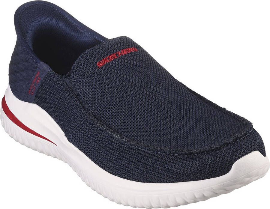 Skechers Blauwe Sandalen met Stoffen Voering en Rubberen Zool Blue Heren - Foto 1