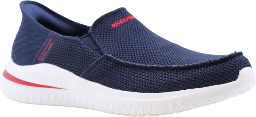 Skechers Delson 3.0 Cabrino 210604 NVY Blauw