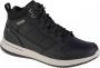 Skechers Delson Selecto 65801-BLK Mannen Zwart Schoenen Sneakers - Thumbnail 1