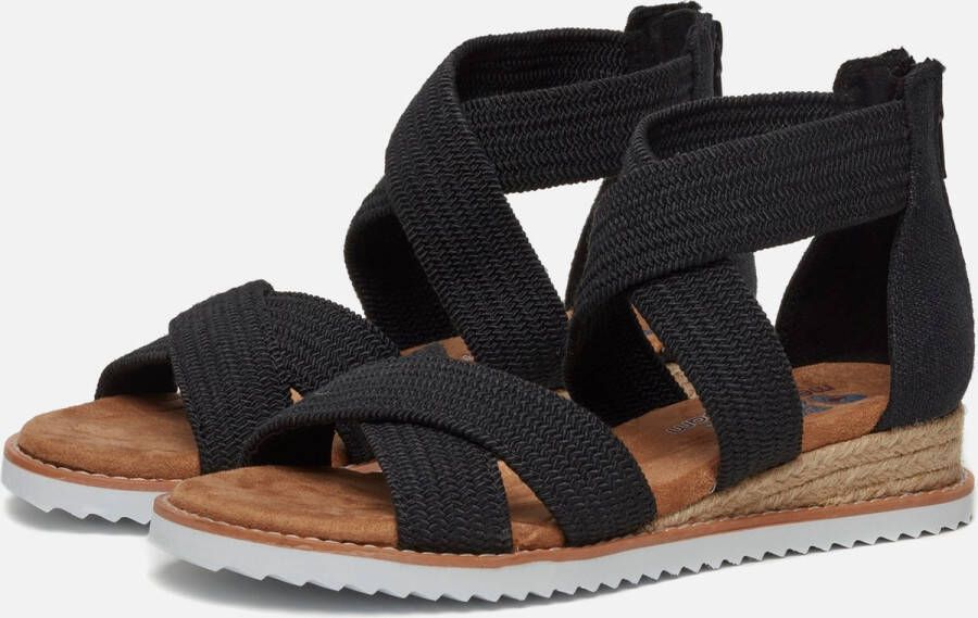 Skechers Sandalen DESERT KISS- zomerschoen sandaal keilhak met hielrits - Foto 2