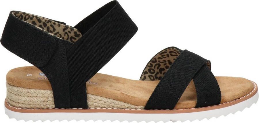 Skechers Sandalen Desert Kiss Secret Picnic 33386 BLK Zwart - Foto 1