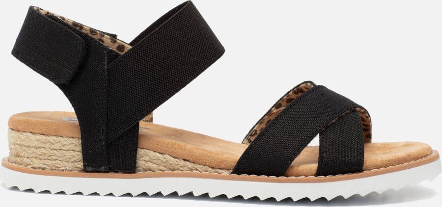 Skechers Sandalen Desert Kiss Secret Picnic 33386 BLK Zwart