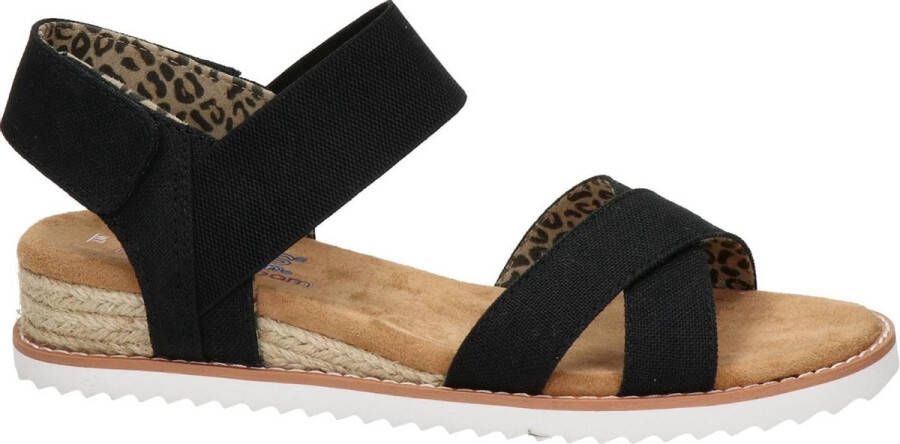 Skechers Sandalen Desert Kiss Secret Picnic 33386 BLK Zwart